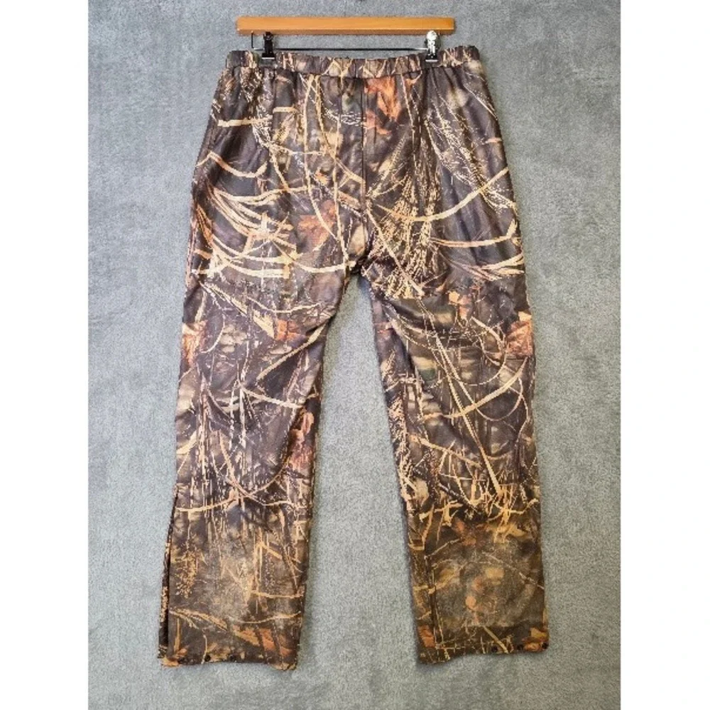 Helly Hansen Workwear Waterproof Camo Hunting Pants XXL‎ Drawstring Waist Mens